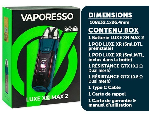  Luxe XR Max