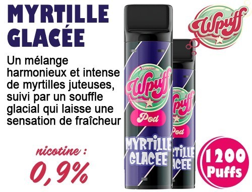 Myrtille glacée