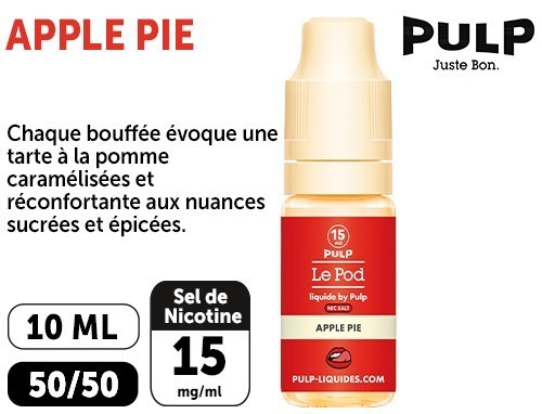 PULP LE POD APPLE PIE 10 ML  20 MG ML