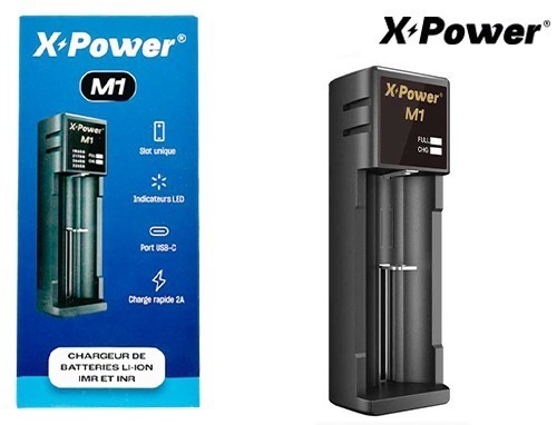 CHARGEUR SIMPLE ACCUS XPOWER M1