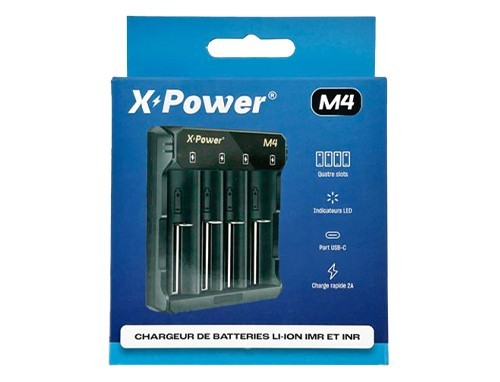 CHARGEUR TRIPLE ACCUS XPOWER M4