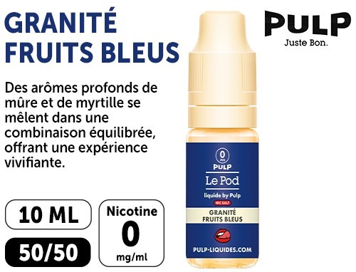 Granité Fruits Bleus