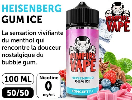 Bubble gum, Fruits rouges, Menthe