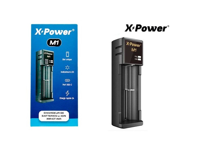 CHARGEUR SIMPLE ACCUS XPOWER M1