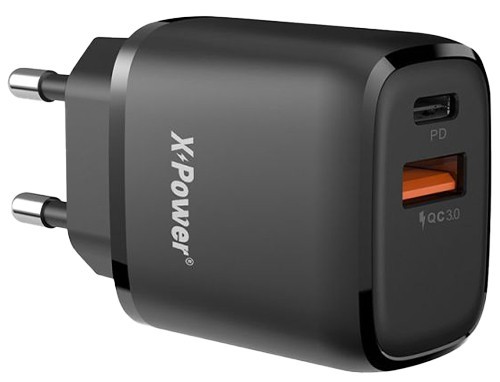Adaptateur USB et USB-C secteur VQT33 - X Power