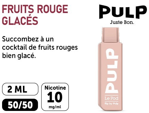Fruits rouges glacés