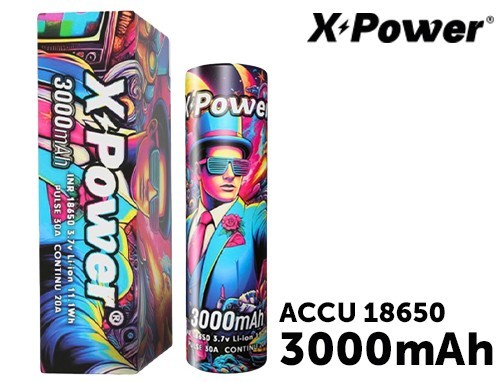 ACCU X POWER 18650 3000 MHA 30 A   (1)