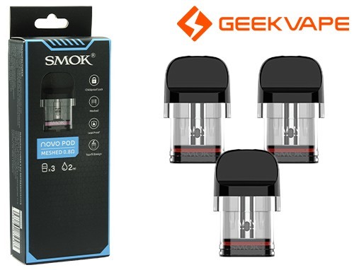 Cartouche pour NOVO PRO SMOKTECH (3)