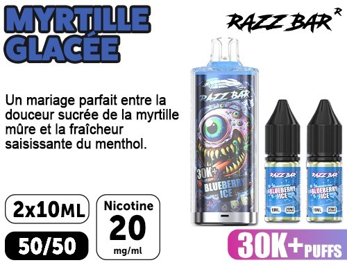 Myrtille glacée
