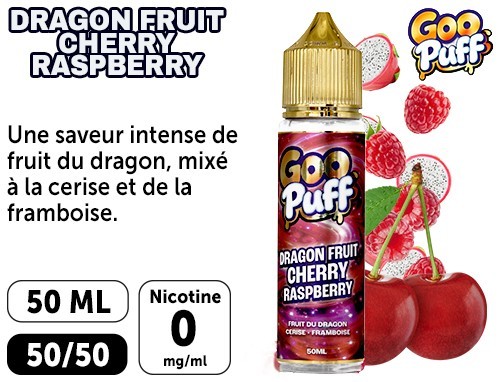 Fruit du Dragon, Raspberry, Cherry