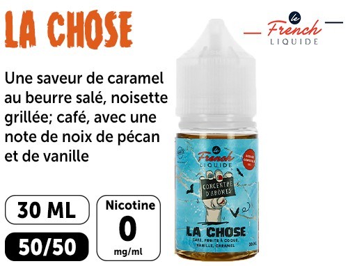 Café, Caramel, Noisette, Vanille