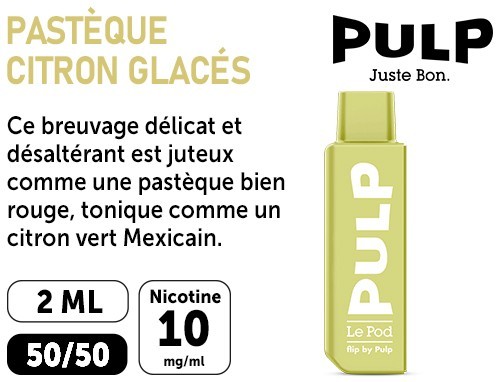 Citron Jaune, Pastèque, Ice