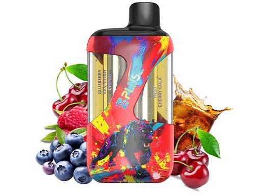 Cherry cola, Raspberry, Blueberry, Cherry