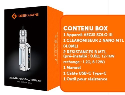 Aegis Solo 3 MTL