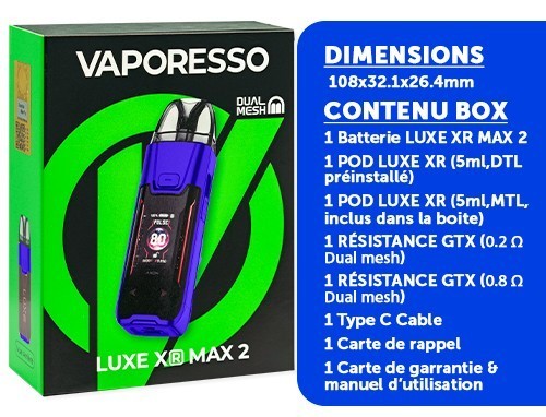  Luxe XR Max