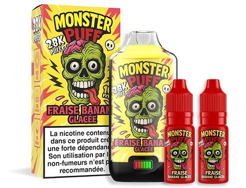 Fraise, Banane Glacée