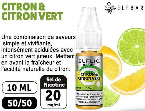 Citron et citron vert
