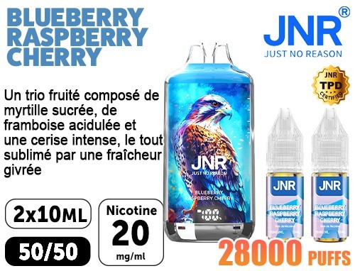 Raspberry, Blueberry, Cherry