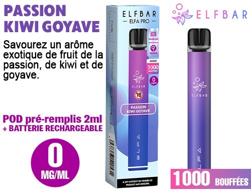 Goyave, Kiwi, Passion