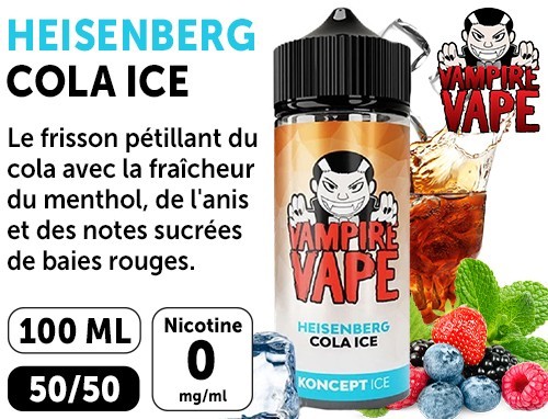 Cola, Fruits rouges, Menthe