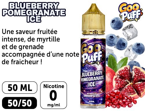 Blueberry, Ice, Pomgranate