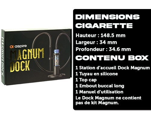 DOCK CHICHA MAGNUM ASPIRE